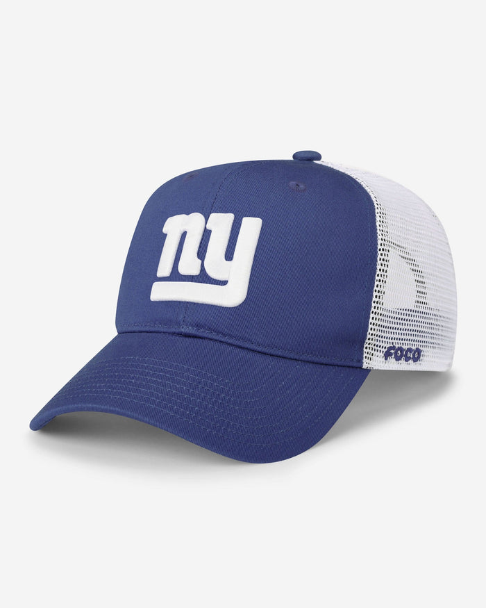 New York Giants Primary Logo Trucker RF Cap FOCO - FOCO.com