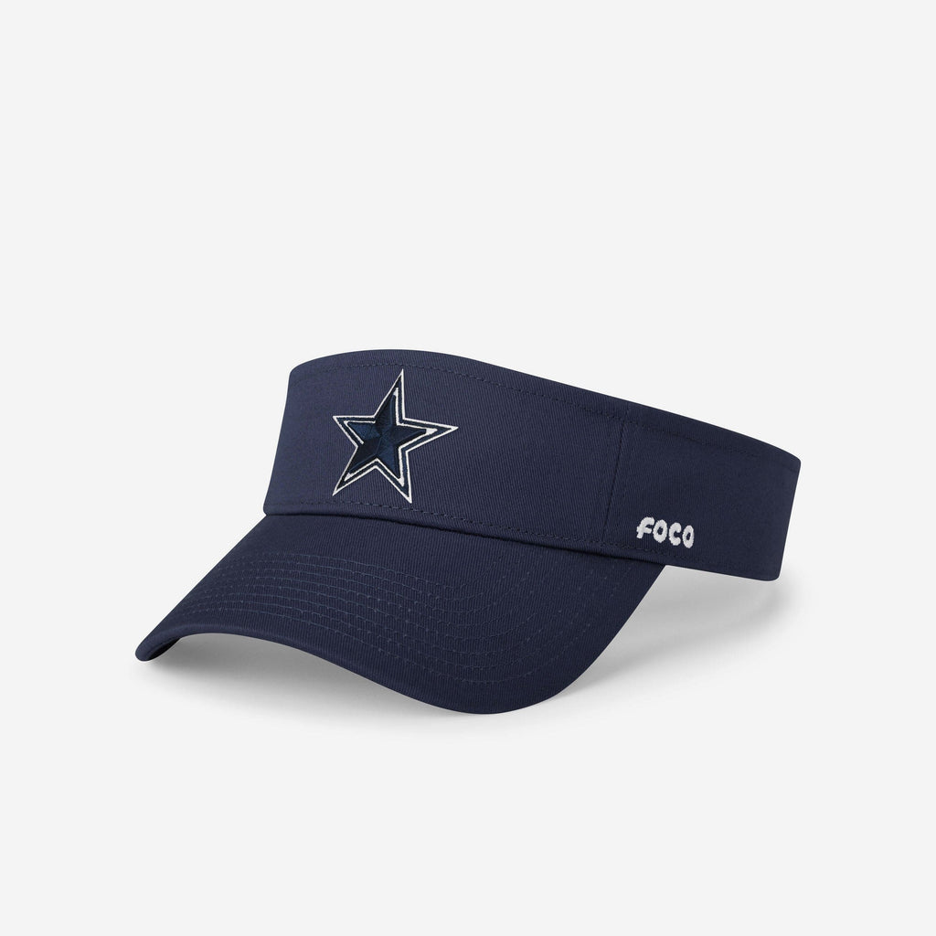 Dallas Cowboys Primary Logo Visor FOCO - FOCO.com