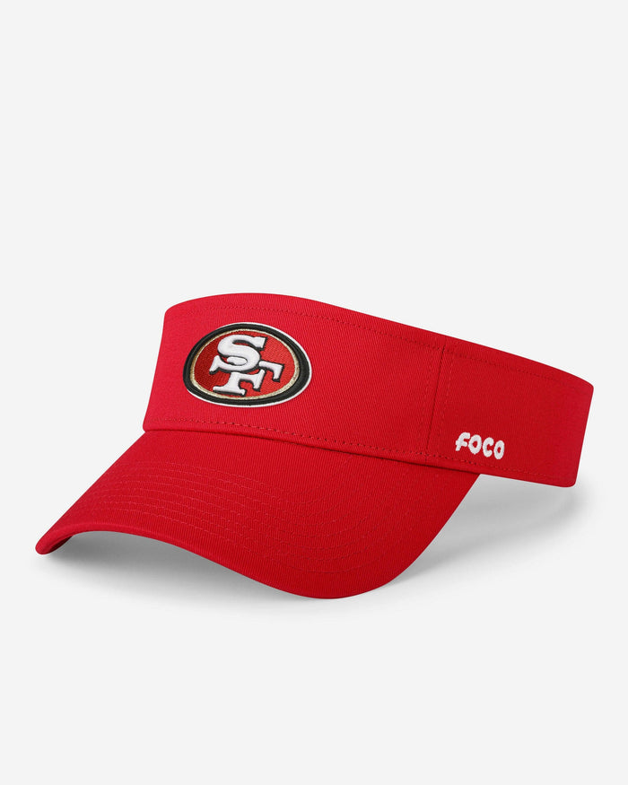 San Francisco 49ers Primary Logo Visor FOCO - FOCO.com