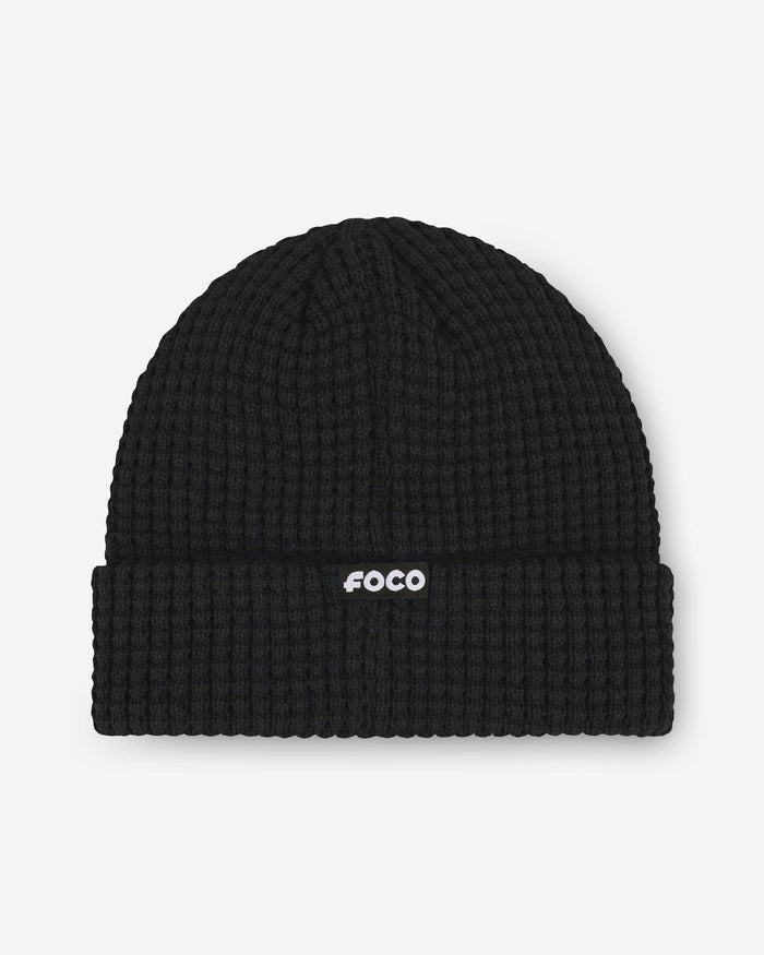 Las Vegas Raiders Primary Logo Waffle Beanie FOCO - FOCO.com