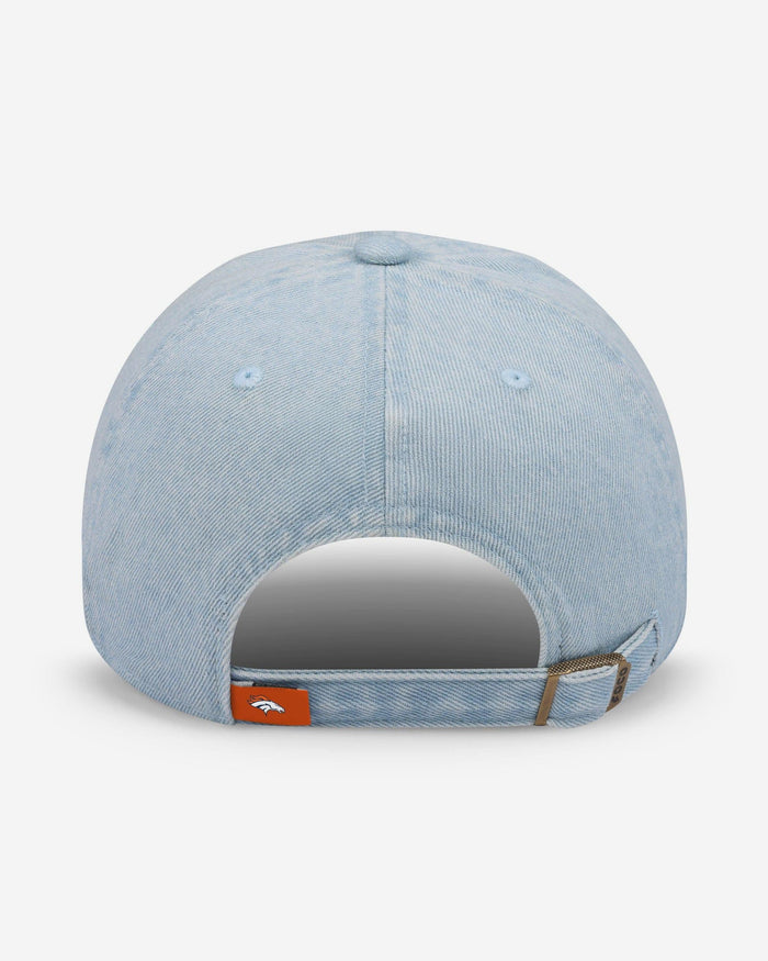 Denver Broncos Rhinestone Logo Denim Casual Cap FOCO - FOCO.com