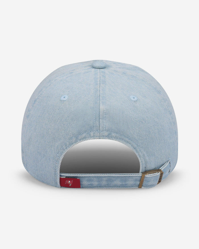 Tampa Bay Buccaneers Rhinestone Logo Denim Casual Cap FOCO - FOCO.com