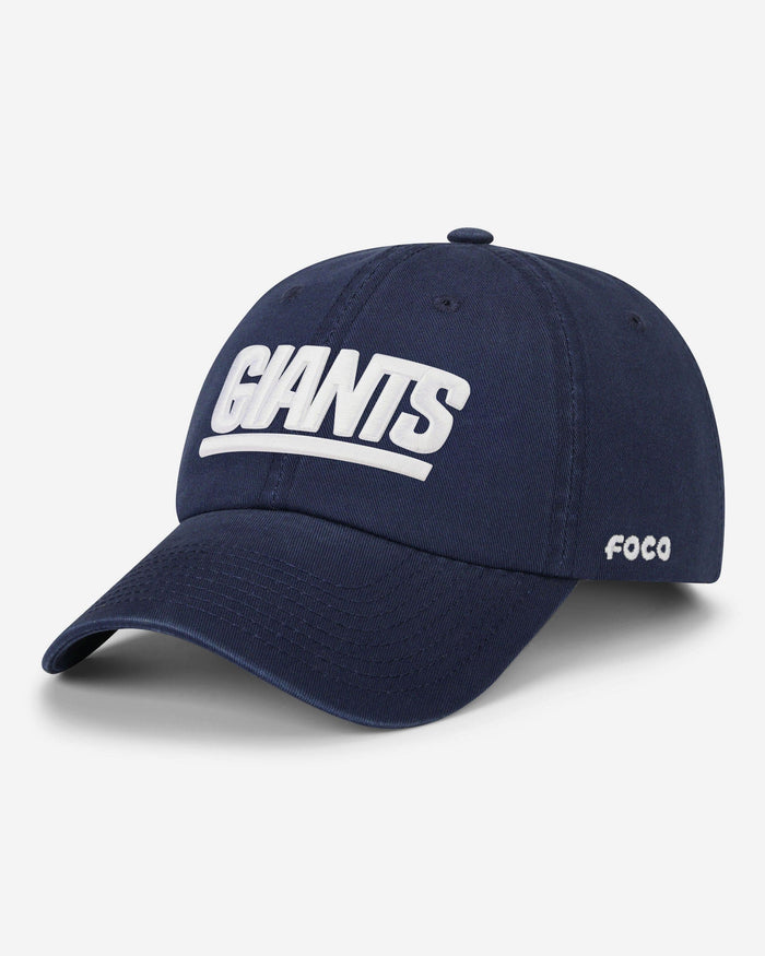 New York Giants Retro Logo Casual Cap FOCO - FOCO.com