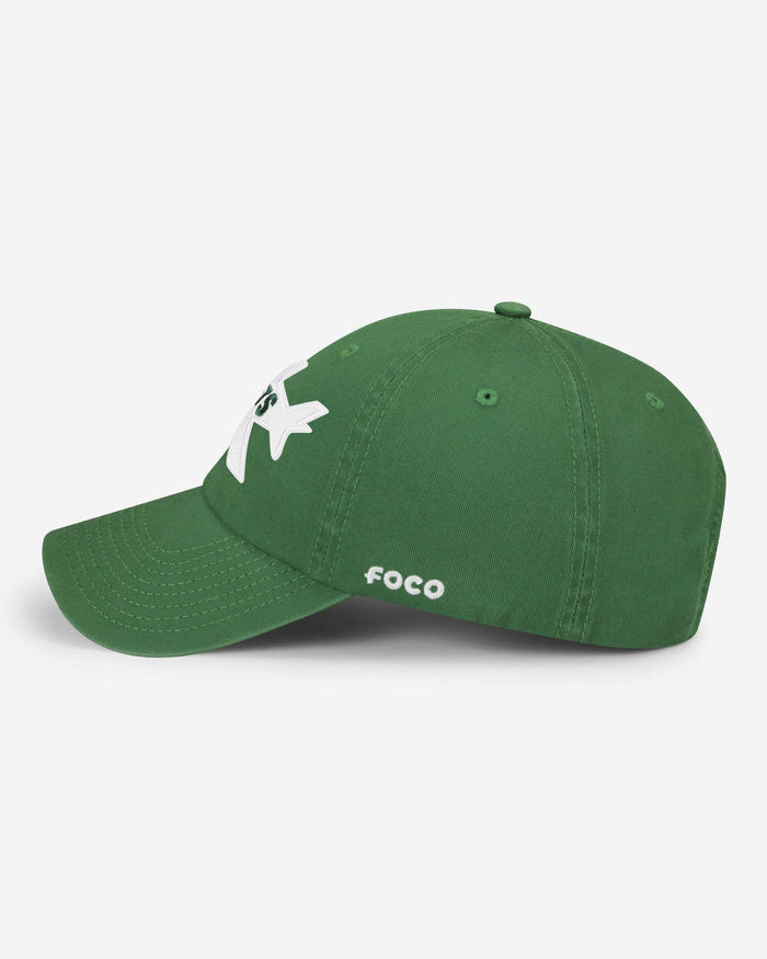 New York Jets Retro Logo Casual Cap FOCO - FOCO.com