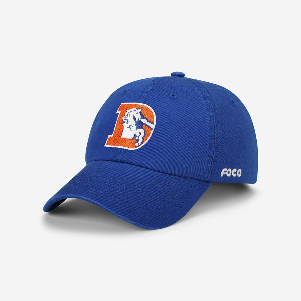 Denver Broncos Retro Logo Casual Cap FOCO - FOCO.com