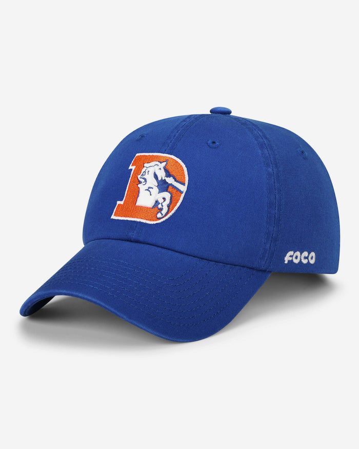 Denver Broncos Retro Logo Casual Cap FOCO - FOCO.com