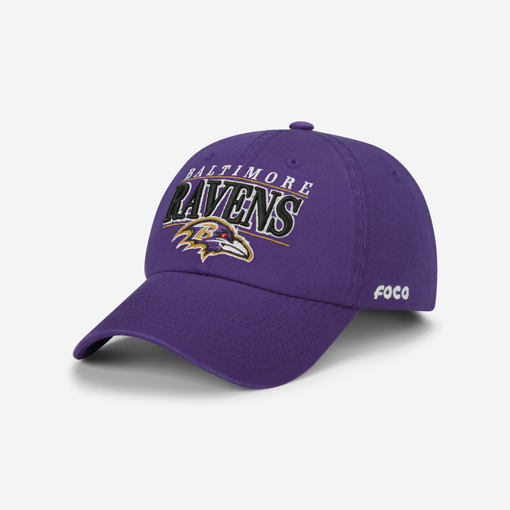 Baltimore Ravens Signature Bars Casual Cap FOCO - FOCO.com