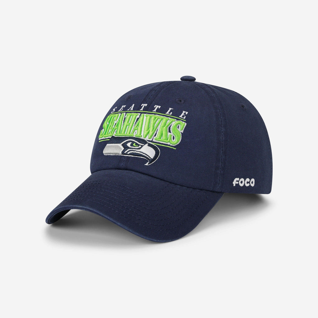 Seattle Seahawks Signature Bars Casual Cap FOCO - FOCO.com