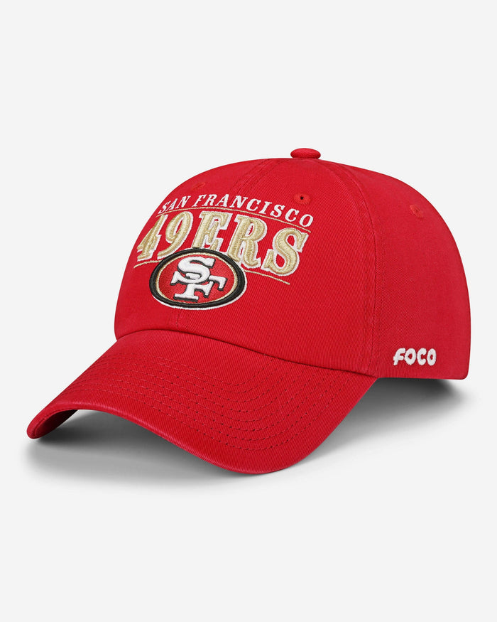 San Francisco 49ers Signature Bars Casual Cap FOCO - FOCO.com