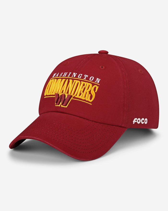 Washington Commanders Signature Bars Casual Cap FOCO - FOCO.com