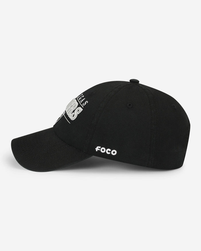 Las Vegas Raiders Signature Bars Casual Cap FOCO - FOCO.com