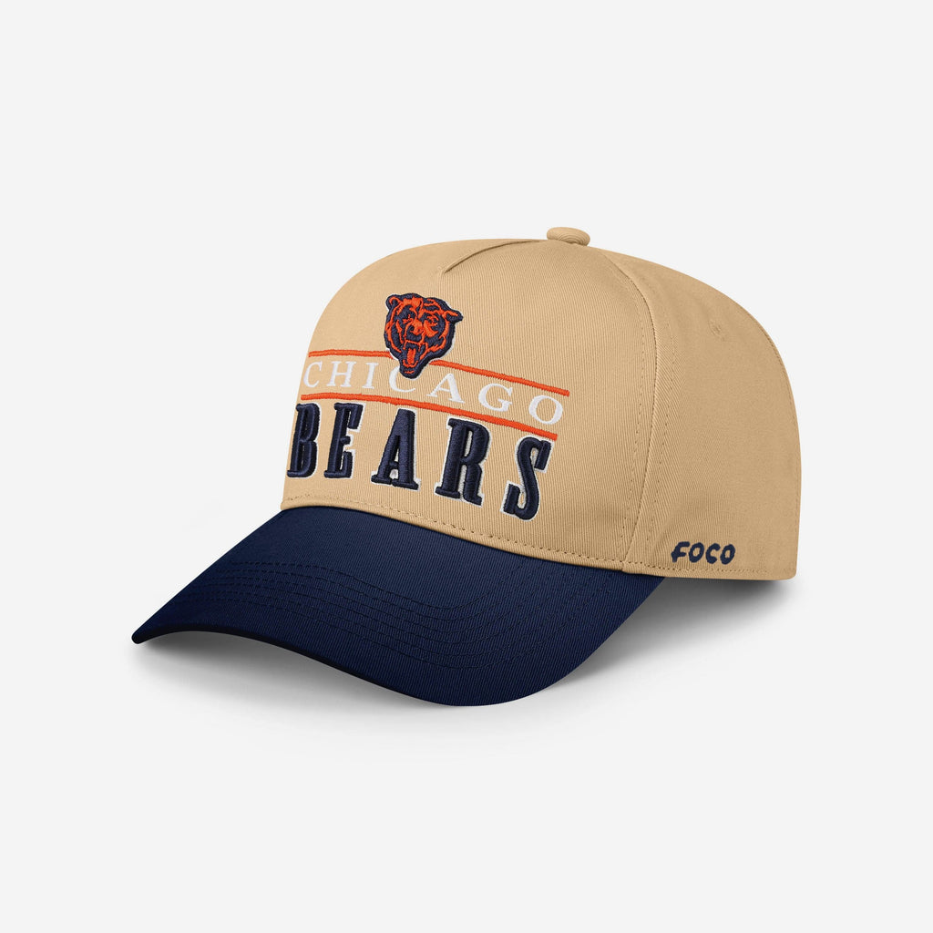 Chicago Bears Signature Bars Marquee RF Cap FOCO - FOCO.com