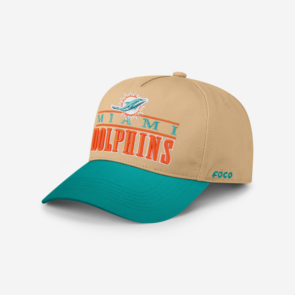 Miami Dolphins Signature Bars Marquee RF Cap FOCO - FOCO.com