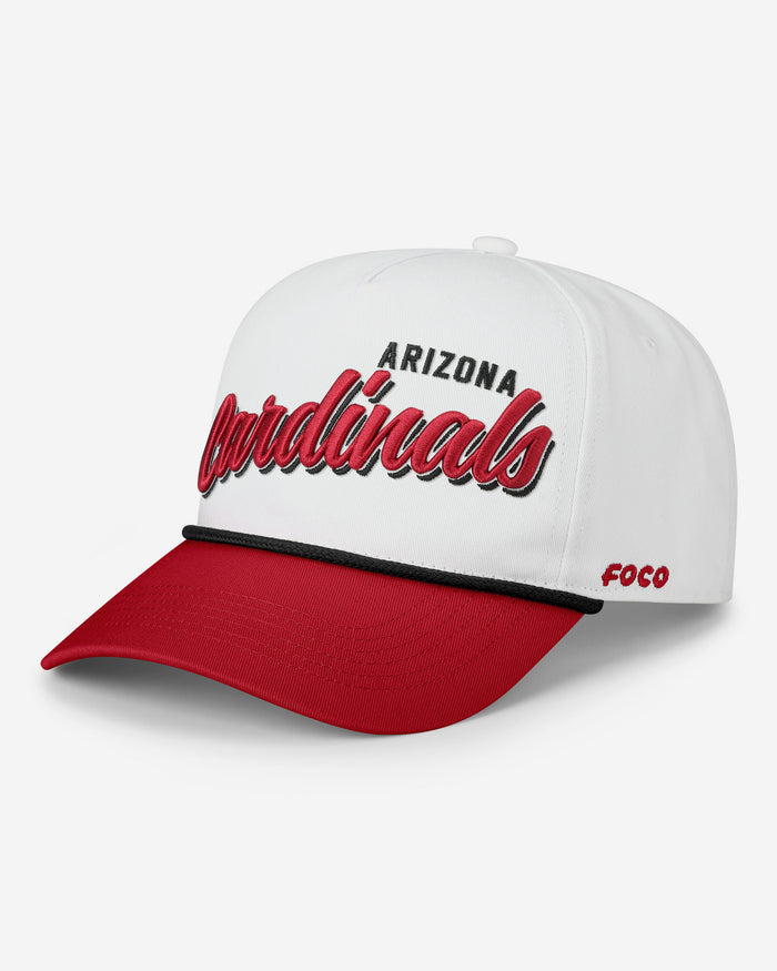 Arizona Cardinals Monty Script Marquee RF Cap FOCO - FOCO.com