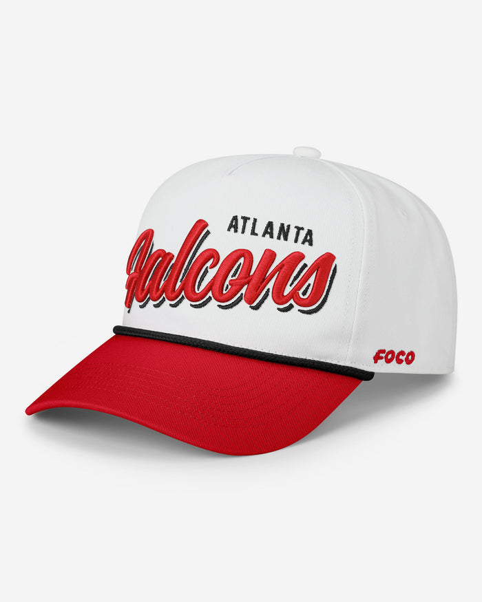 Atlanta Falcons Monty Script Marquee RF Cap FOCO - FOCO.com