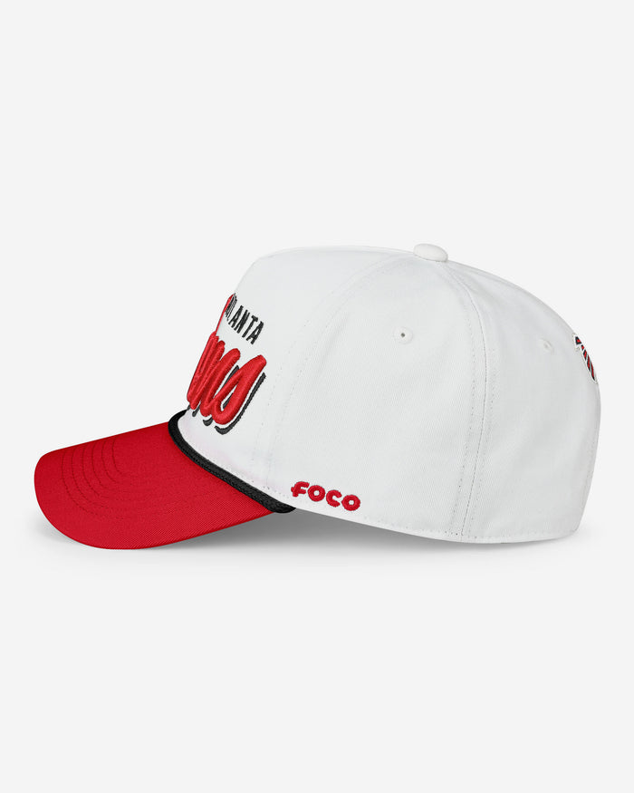 Atlanta Falcons Monty Script Marquee RF Cap FOCO - FOCO.com