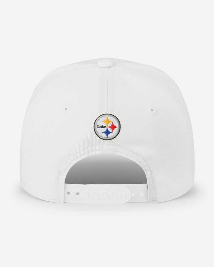 Pittsburgh Steelers Monty Script Marquee RF Cap FOCO - FOCO.com