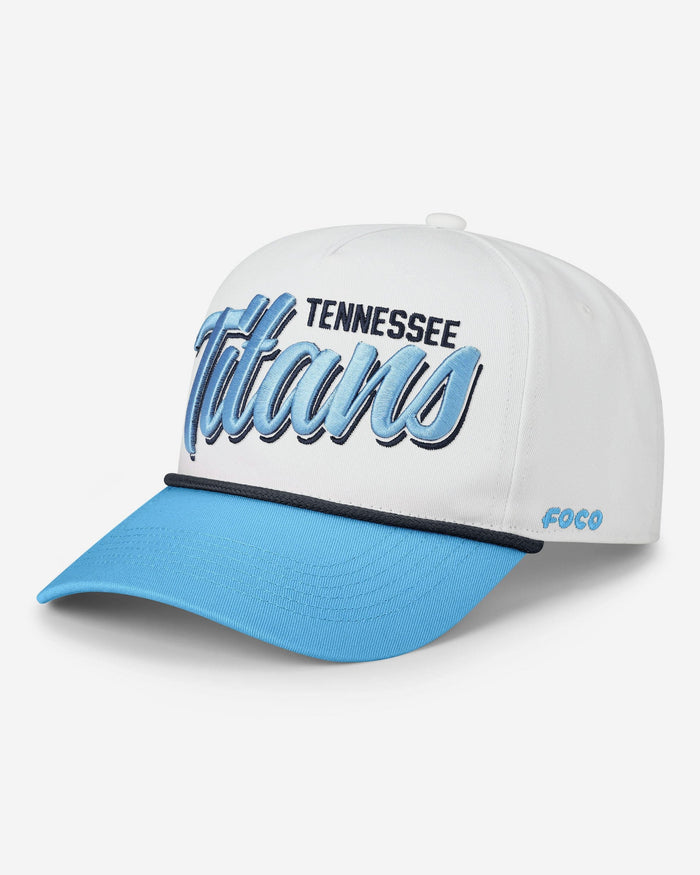 Tennessee Titans Monty Script Marquee RF Cap FOCO - FOCO.com