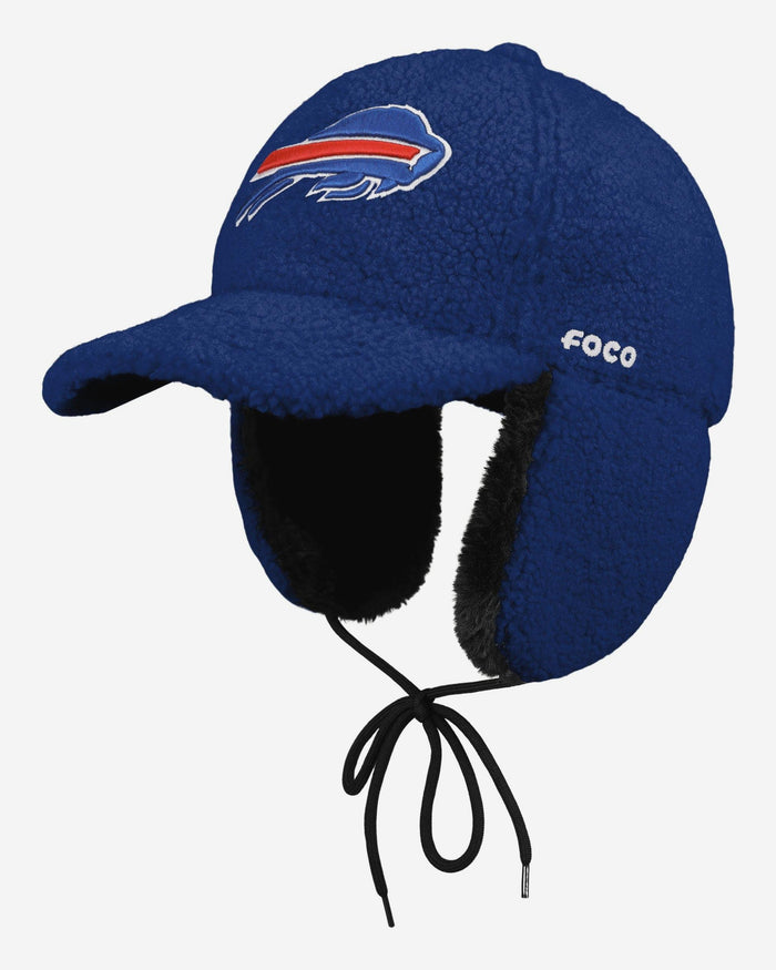 Buffalo Bills Sherpa Trapper Cap FOCO - FOCO.com