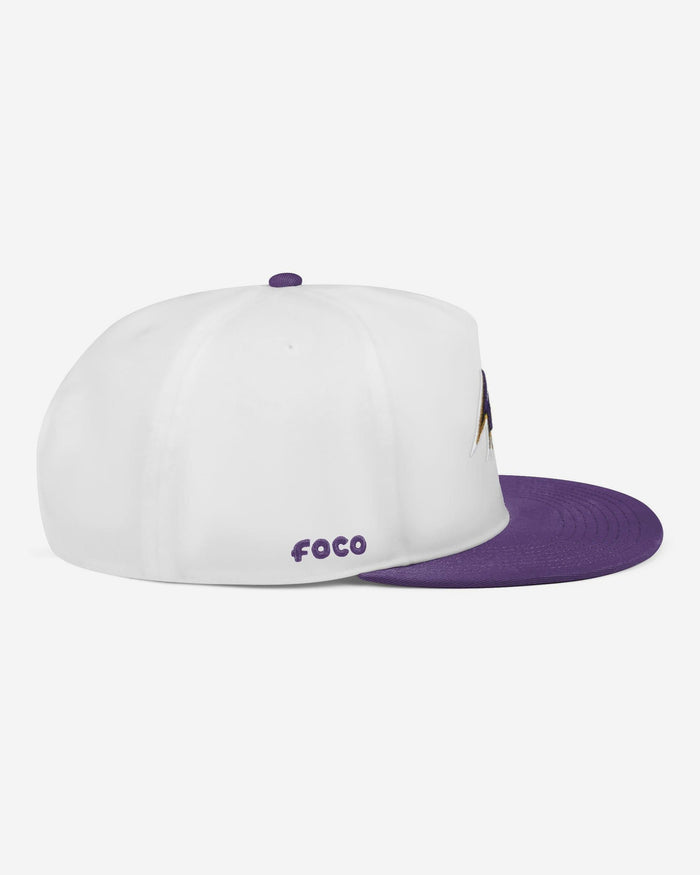 Baltimore Ravens Strong Side Wrap Marquee RF Cap FOCO - FOCO.com