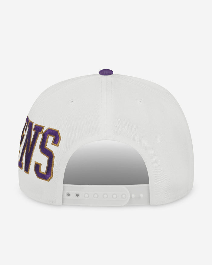 Baltimore Ravens Strong Side Wrap Marquee RF Cap FOCO - FOCO.com