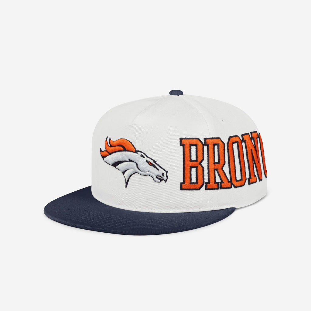 Denver Broncos Strong Side Wrap Marquee RF Cap FOCO - FOCO.com