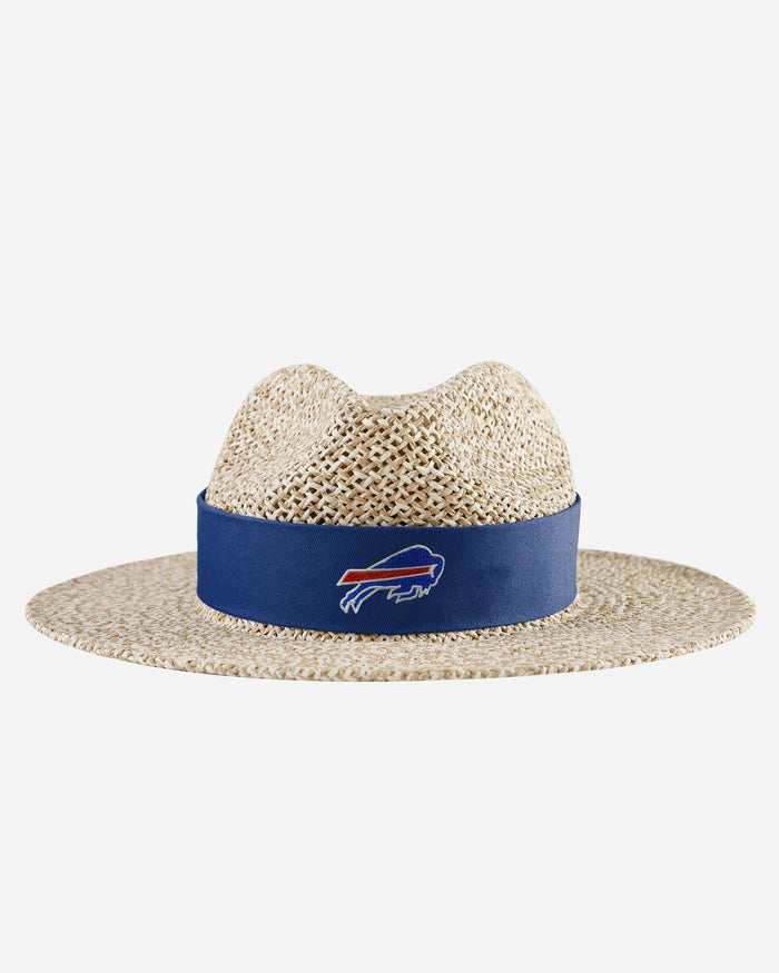 Buffalo Bills Band Straw Hat FOCO - FOCO.com