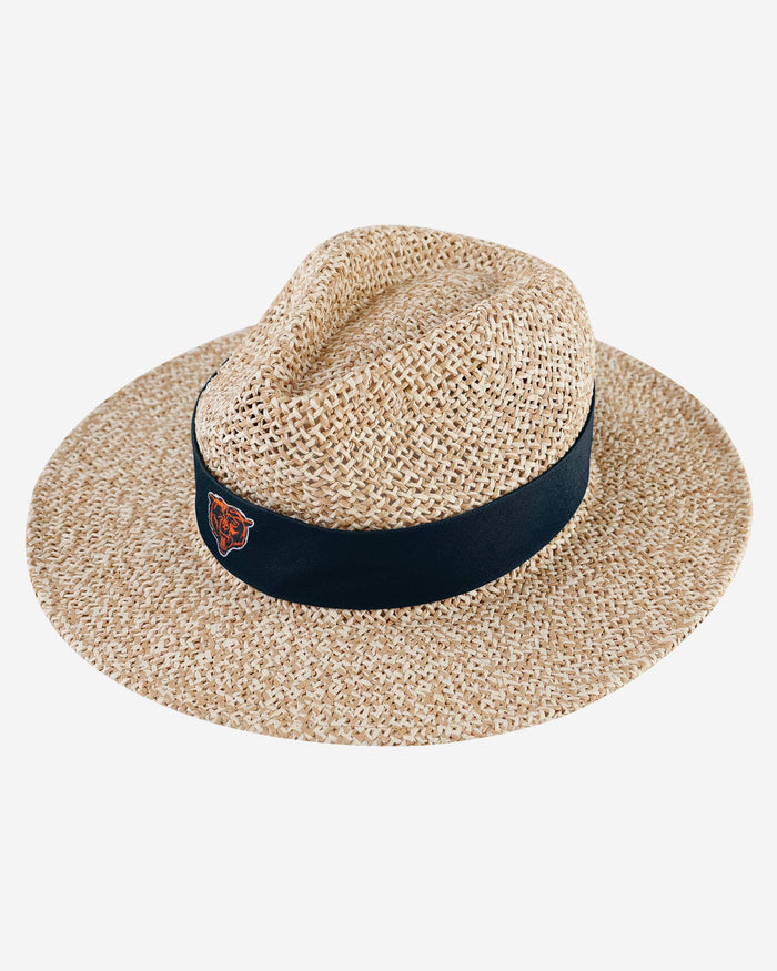 Chicago Bears Band Straw Hat FOCO - FOCO.com