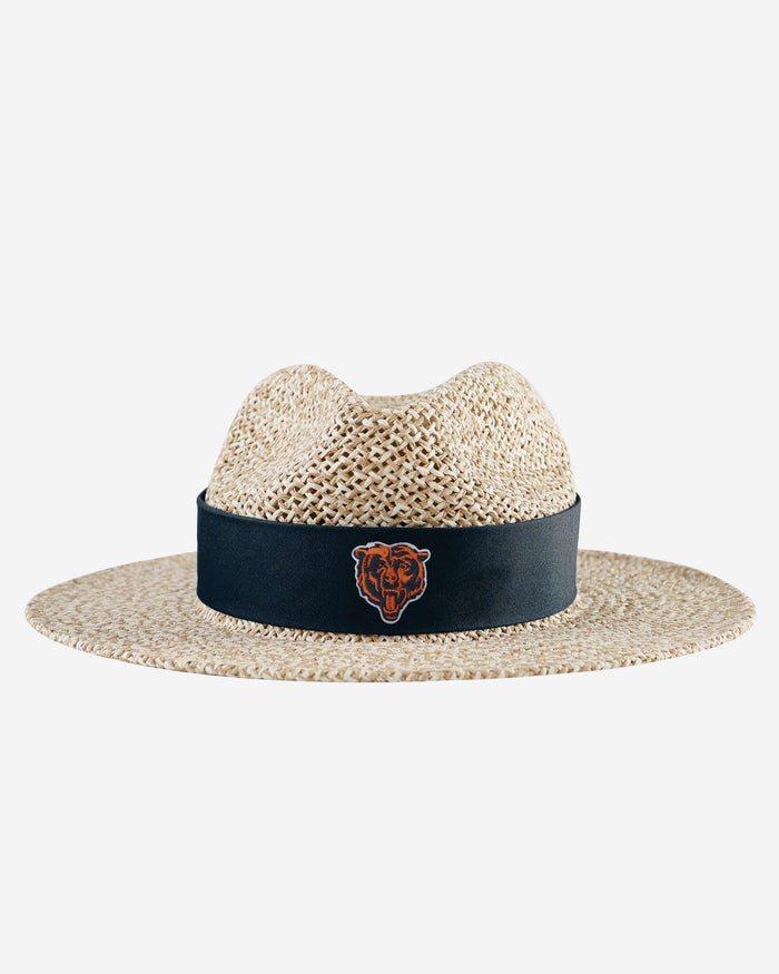 Chicago Bears Band Straw Hat FOCO - FOCO.com