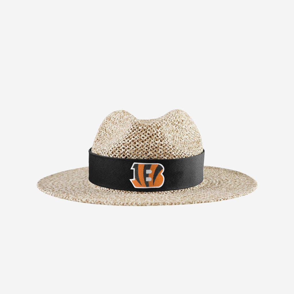 Cincinnati Bengals Band Straw Hat FOCO - FOCO.com