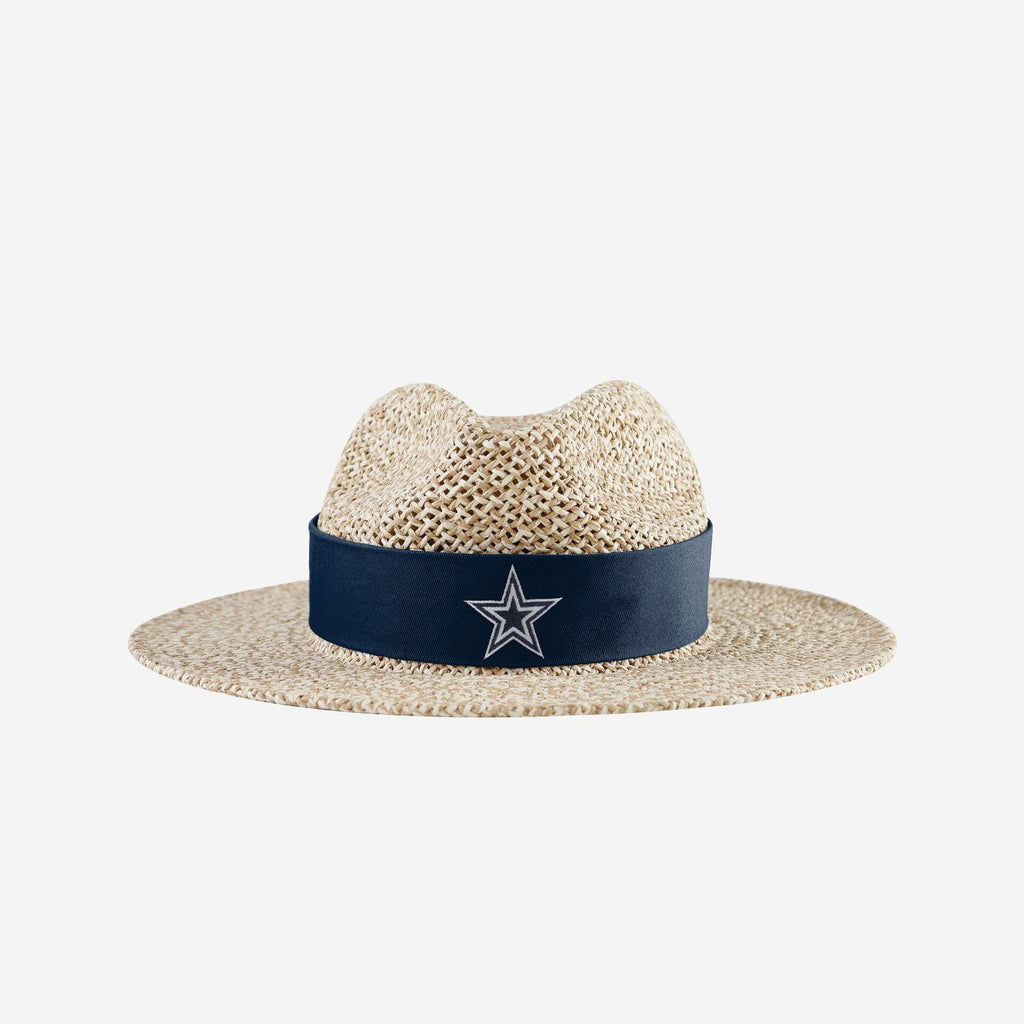 Dallas Cowboys Band Straw Hat FOCO - FOCO.com