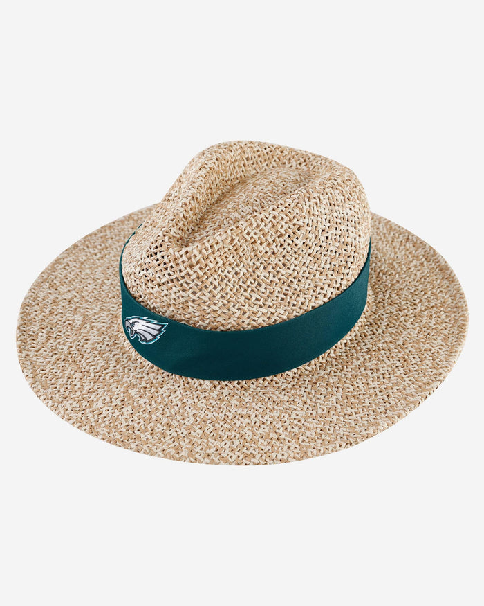 Philadelphia Eagles Band Straw Hat FOCO - FOCO.com