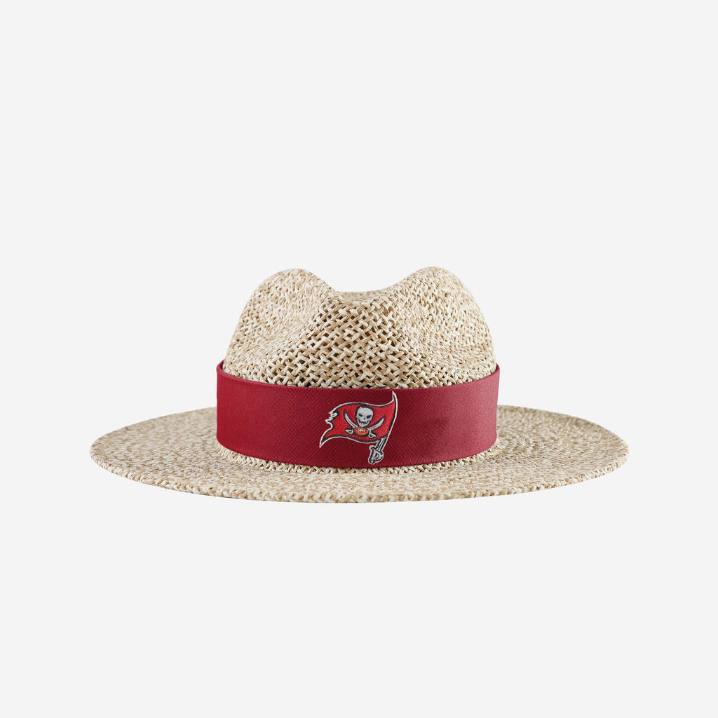 Tampa Bay Buccaneers Band Straw Hat FOCO - FOCO.com