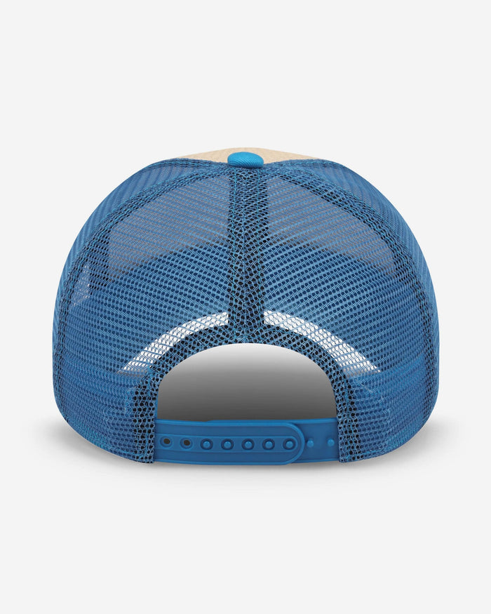 Detroit Lions Straw Trucker Cap FOCO - FOCO.com