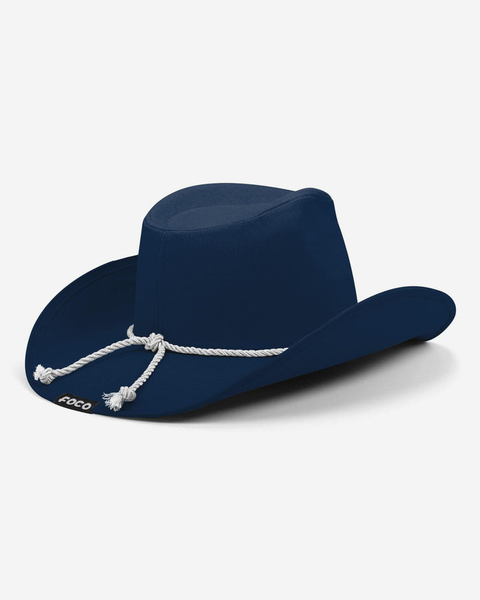 Dallas Cowboys Team Color Rhinestone Logo Cowboy Hat FOCO - FOCO.com