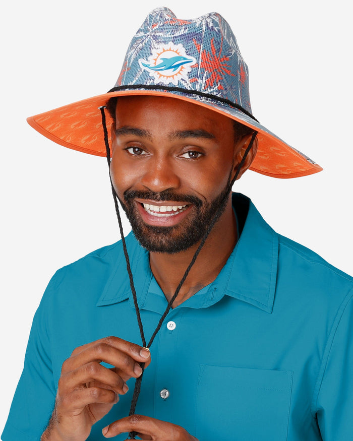 Miami Dolphins Thematic Straw Hat FOCO - FOCO.com