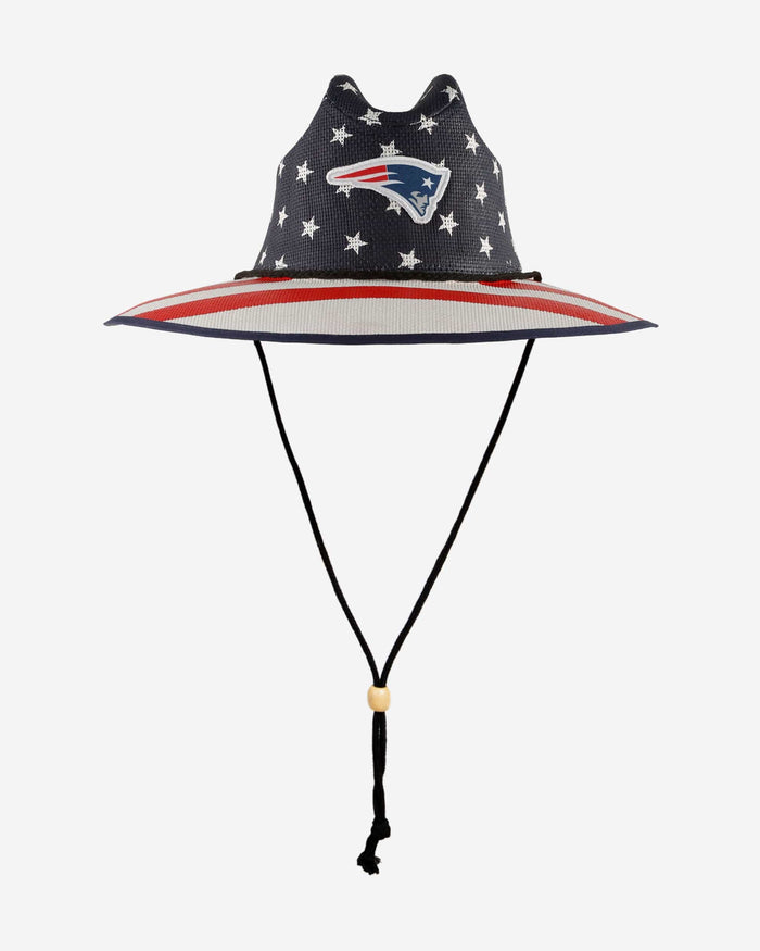 New England Patriots Thematic Straw Hat FOCO - FOCO.com