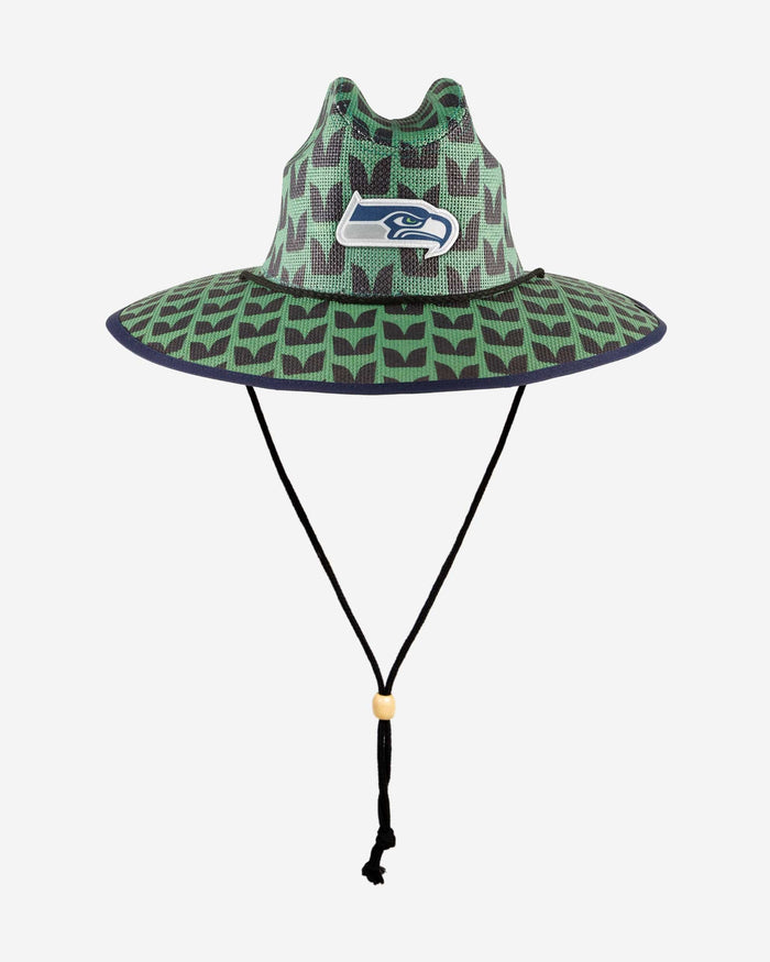 Seattle Seahawks Thematic Straw Hat FOCO - FOCO.com