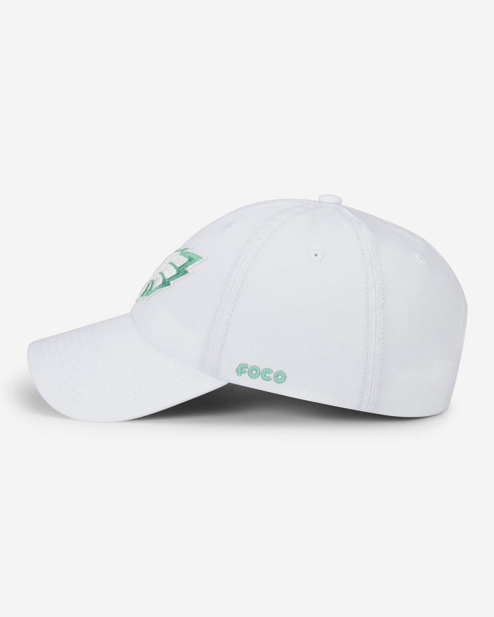 Philadelphia Eagles White Casual Cap FOCO - FOCO.com