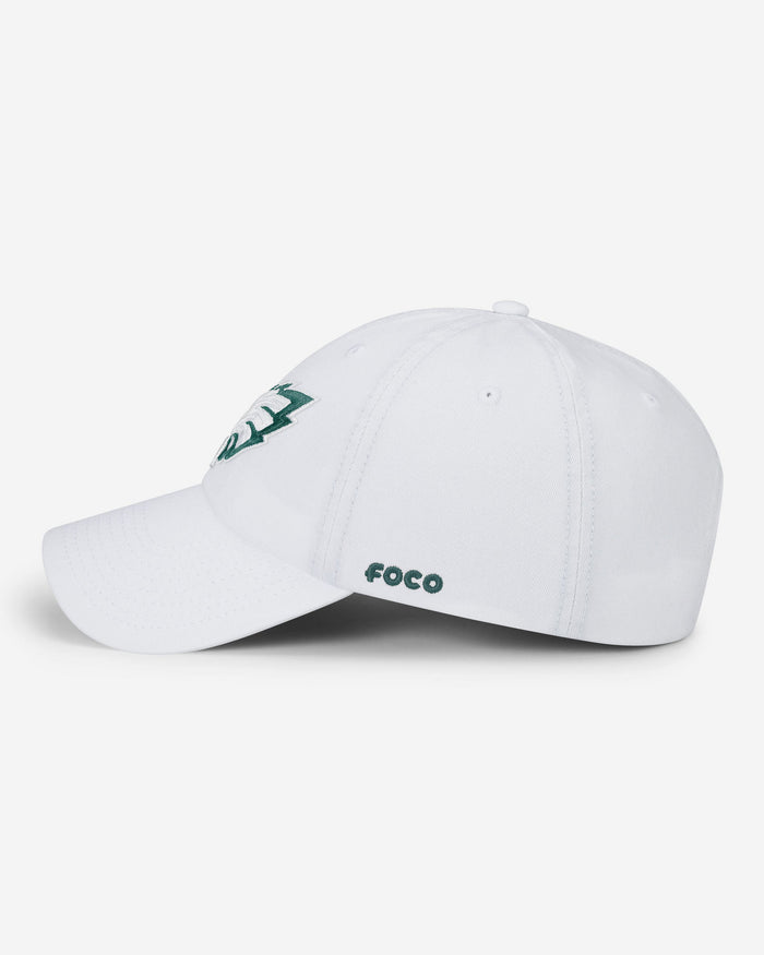 Philadelphia Eagles White Casual Cap FOCO - FOCO.com