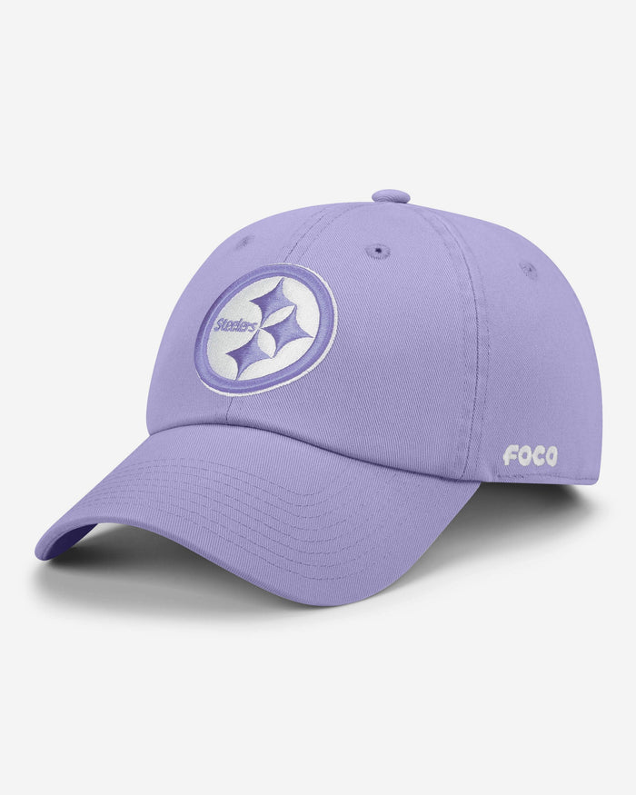 Pittsburgh Steelers Lavender Casual Cap FOCO - FOCO.com