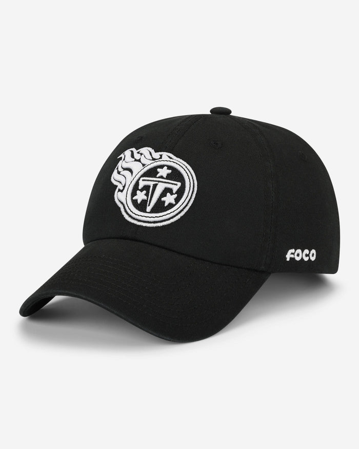 Tennessee Titans Black & White Casual Cap FOCO - FOCO.com