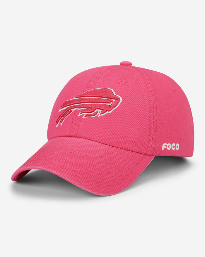 Buffalo Bills Magenta & White Casual Cap FOCO - FOCO.com