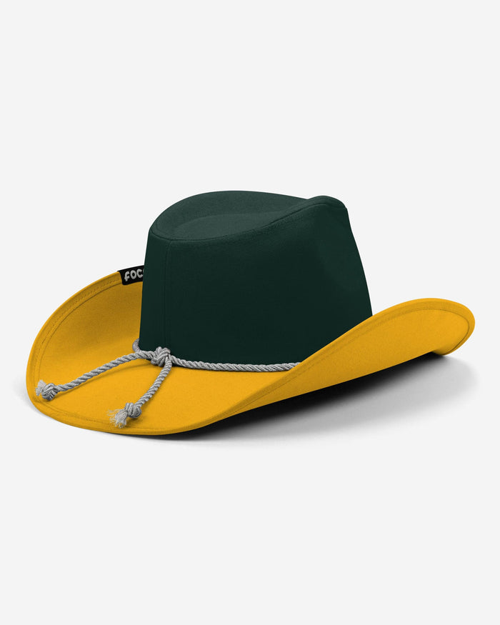 Green Bay Packers Two Tone Cowboy Hat FOCO - FOCO.com