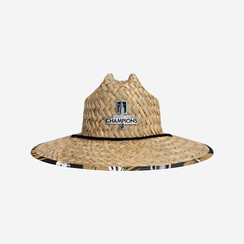 Vegas Golden Knights 2023 Stanley Cup Champions Straw Hat FOCO - FOCO.com