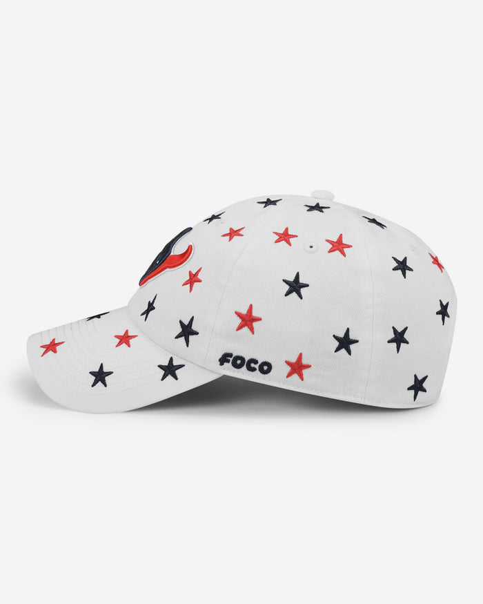 Houston Texans Star Spangled Casual Cap FOCO - FOCO.com