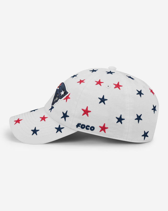 New England Patriots Star Spangled Casual Cap FOCO - FOCO.com