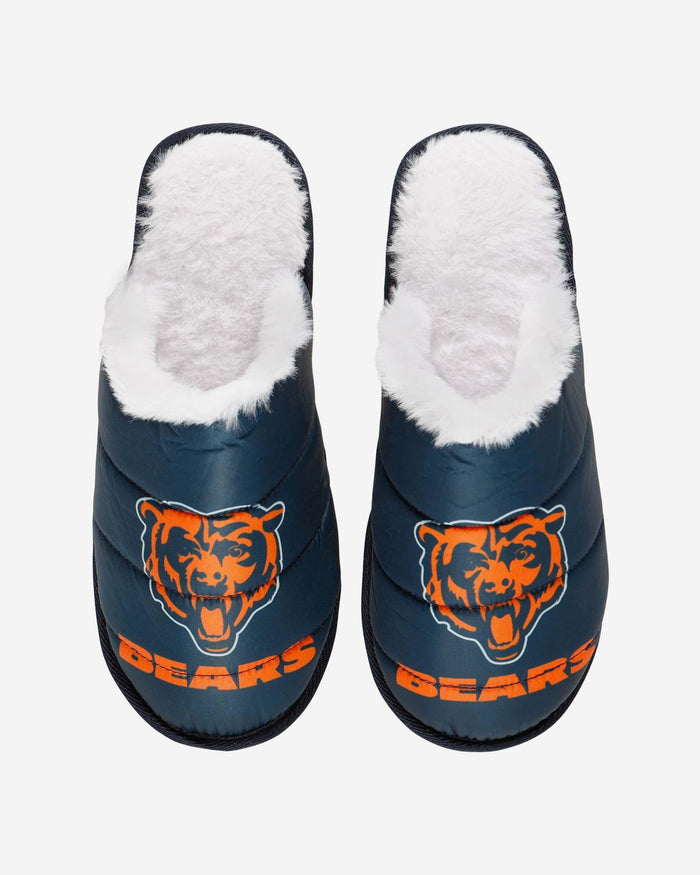 Chicago Bears Big Logo Mule Slipper FOCO - FOCO.com