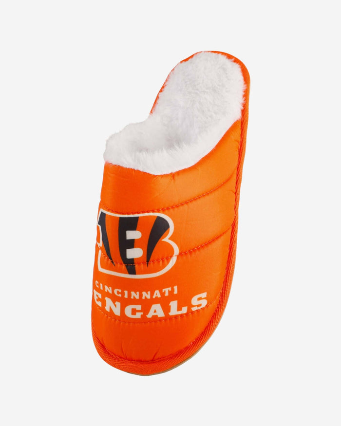 Cincinnati Bengals Big Logo Mule Slipper FOCO - FOCO.com