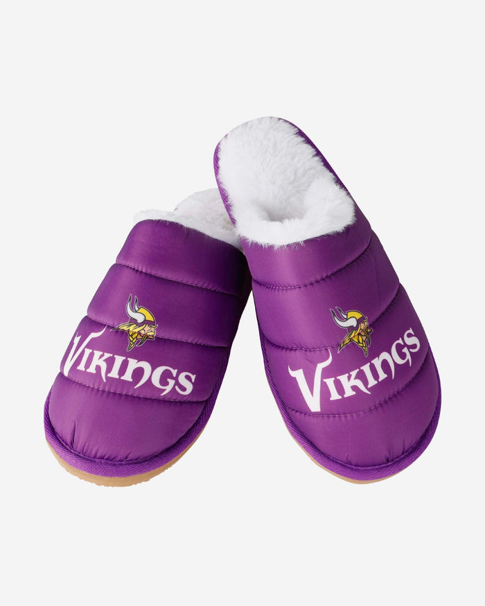 Minnesota Vikings Big Logo Mule Slipper FOCO - FOCO.com